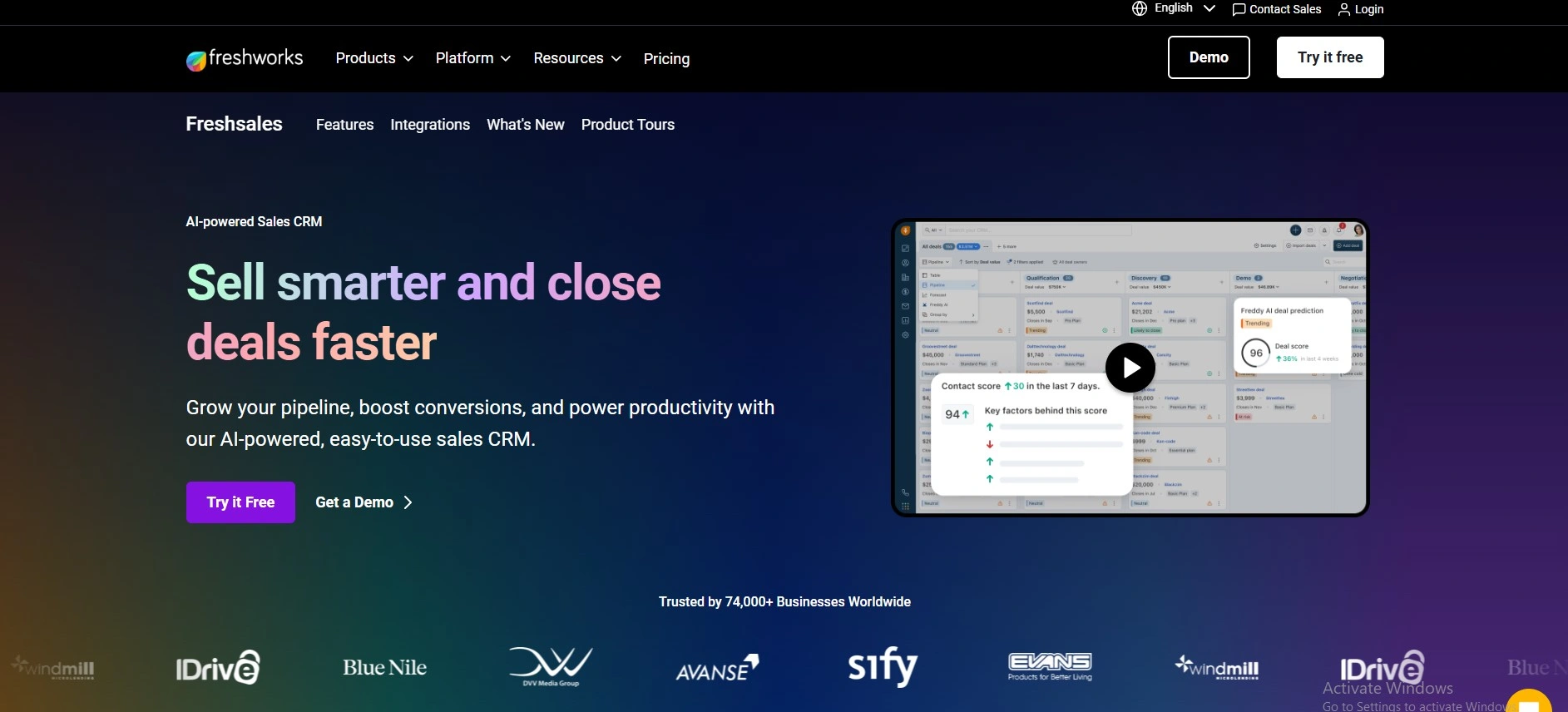  CRM Tools-Freshsales (by Freshworks)