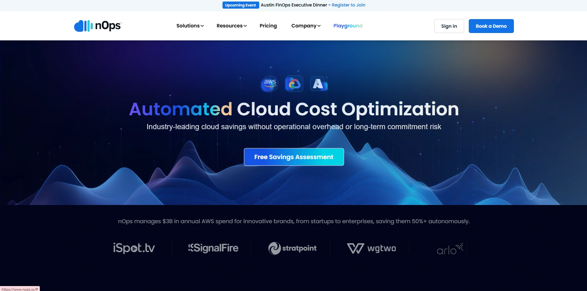 cloud cost management tools- nOps