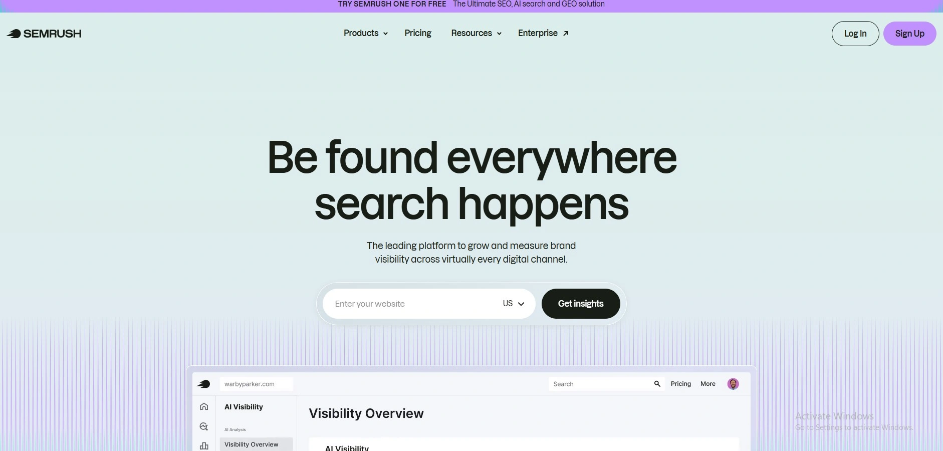 SEO Tools for Shopify- SEMrush