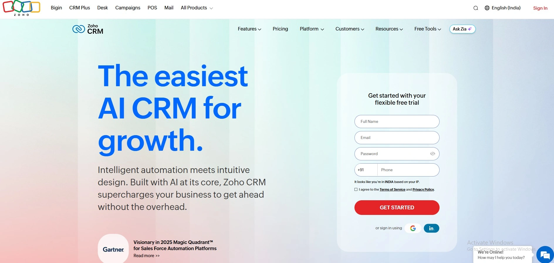  CRM Tools-Zoho CRM