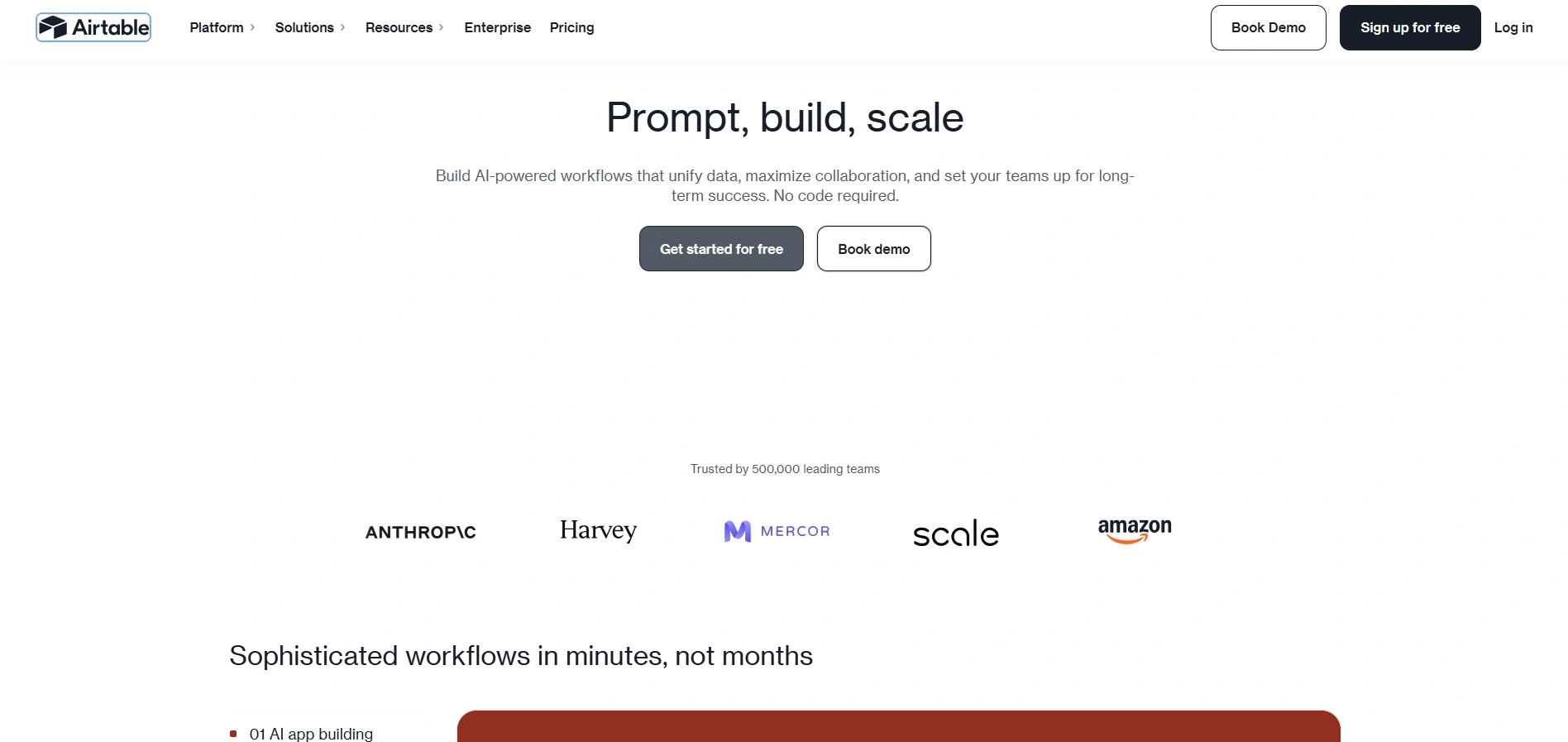 Marketing Project Management Software -Airtable