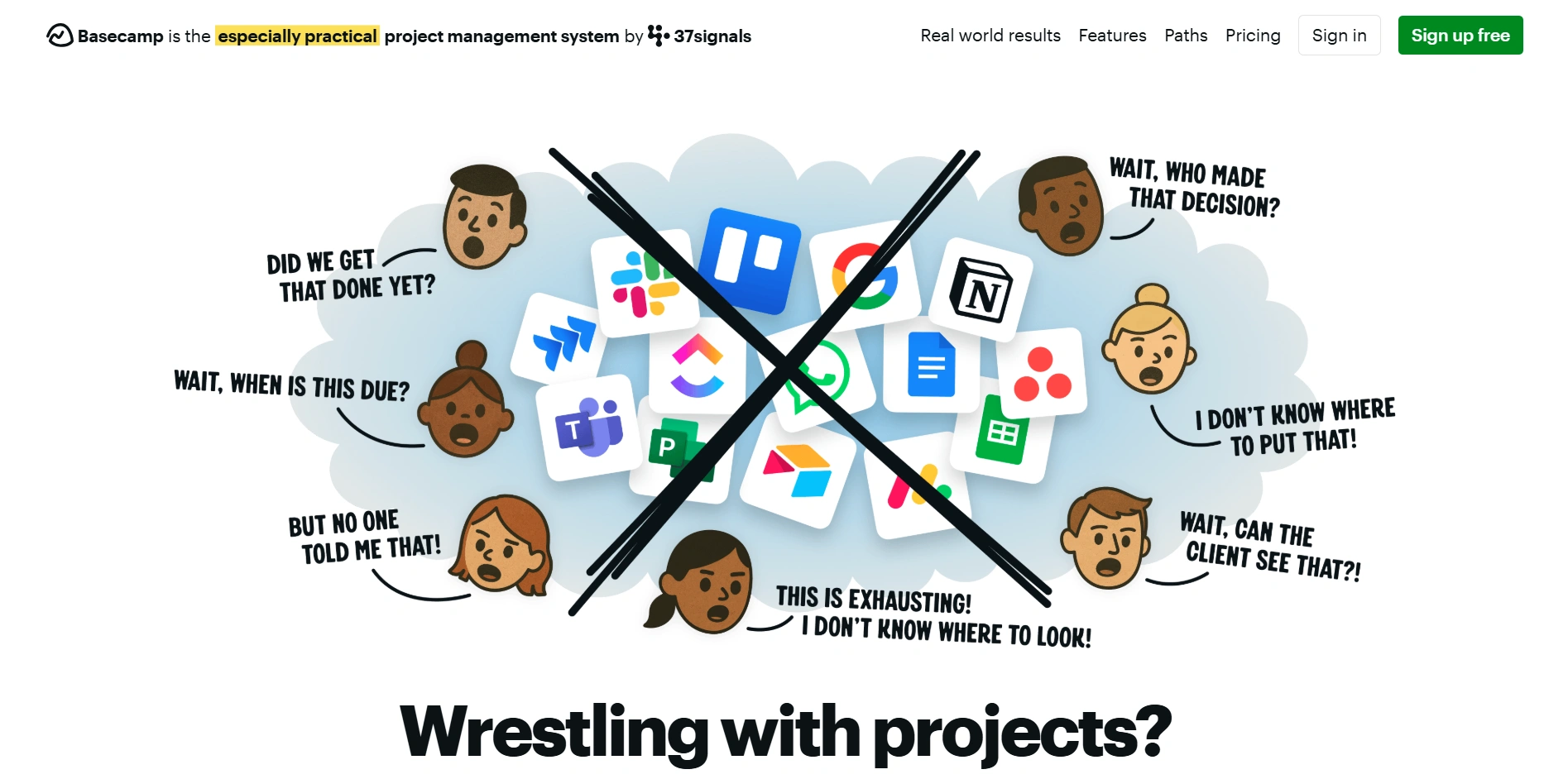 Marketing Project Management Software -Basecamp