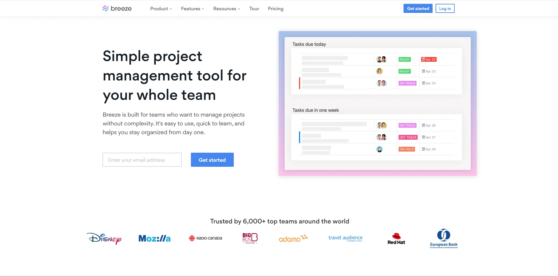 Marketing Project Management Software - Breeze